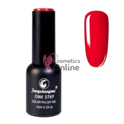 Oja semipermanenta FSM, ONE STEP Color UV/LED 10ml Cod 078 Corai